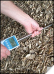 Biomasse-Feuchtigkeitsmesser
