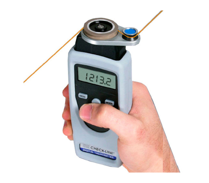 YS-20 Drehzahlmesser, Längenmesser & Tachometer für Kontakt-/kontaktlose Messungen -  Kombigerät
