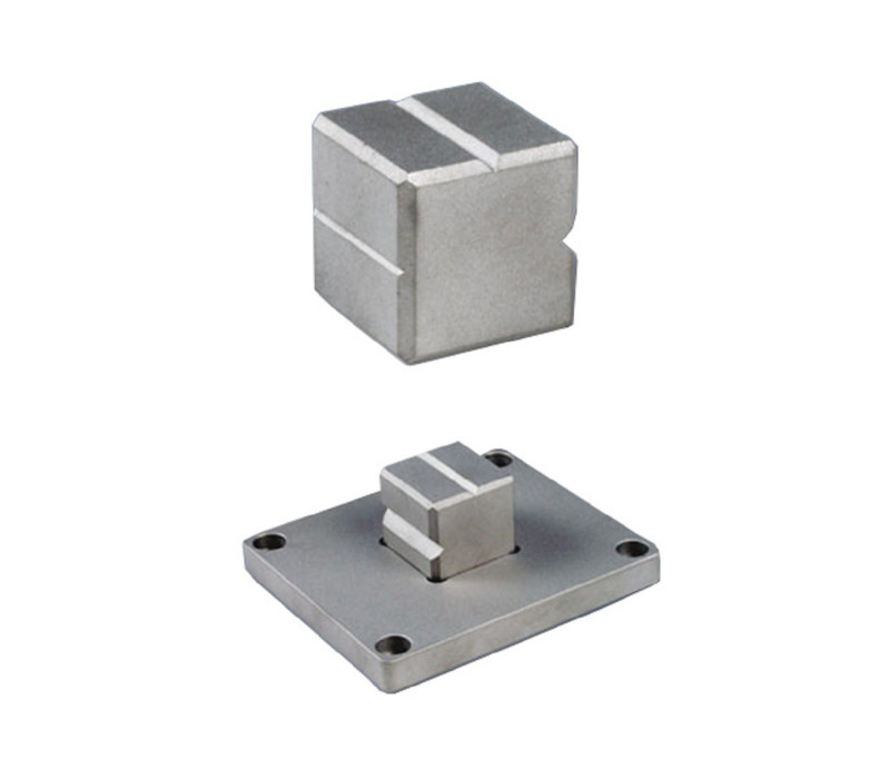Durometer V-Block und Bodenplatte für O-Ringe und kleine Materialproben
