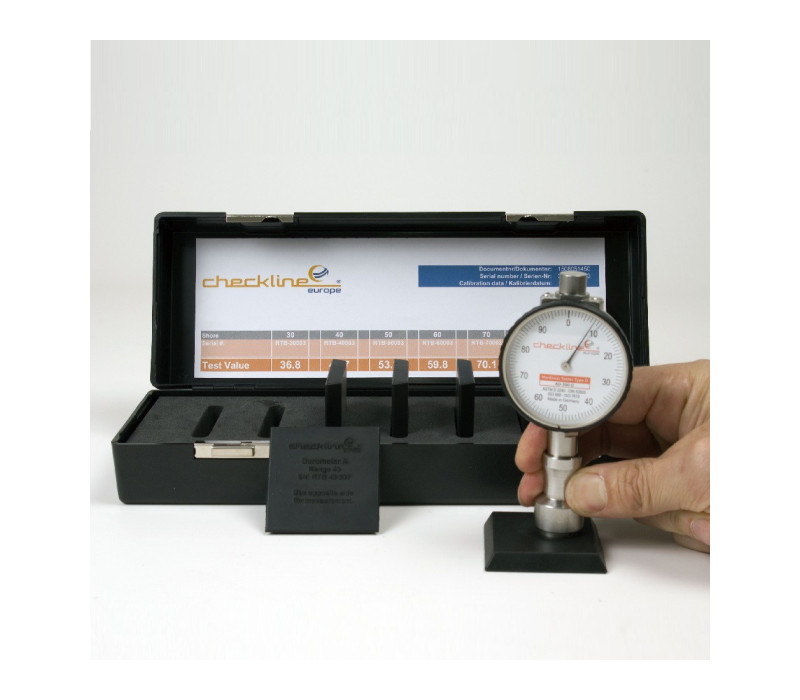 HB-TBK-A HB-TBK-A Shore Testblock Satz (7 Testblöcke) ISO 48-4:2018