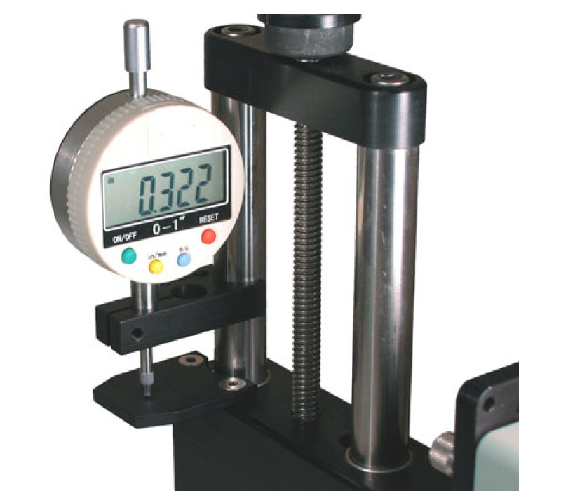 Optionale digitale Messuhr ES002 25 mm / 1“. Satz von Klammern ist auch ohne Anzeige erhältlich.