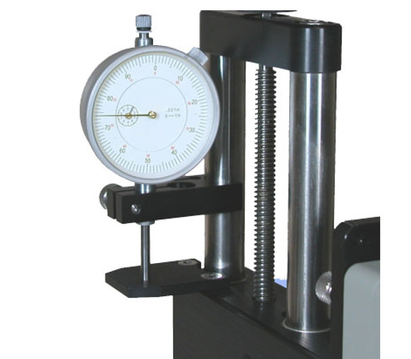 Optionaler Montagesatz ES001 für analoge Messuhren mit 25 mm Durchmesser. Der Montagesatz ist auch mit digitaler Messuhr und ohne Anzeige erhältlich.