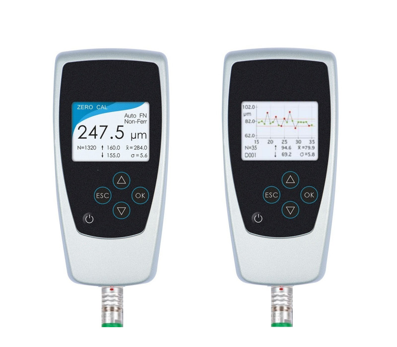 3000PRO Series Professioneller Schichtdickenmesser mit austauschbarer Sonde