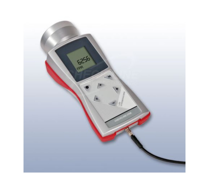 Das tragbare Stroboskop DS-2000LED ist auch mit einem externen Triggereingang erhältlich.
