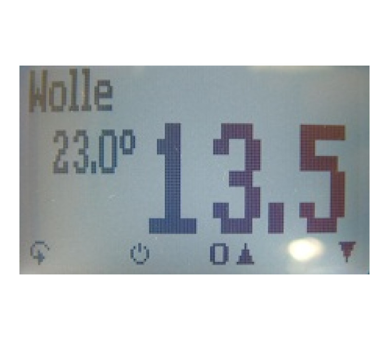 Grafisches LCD mit Hintergrundbeleuchtung (128 x 64 Pixel)