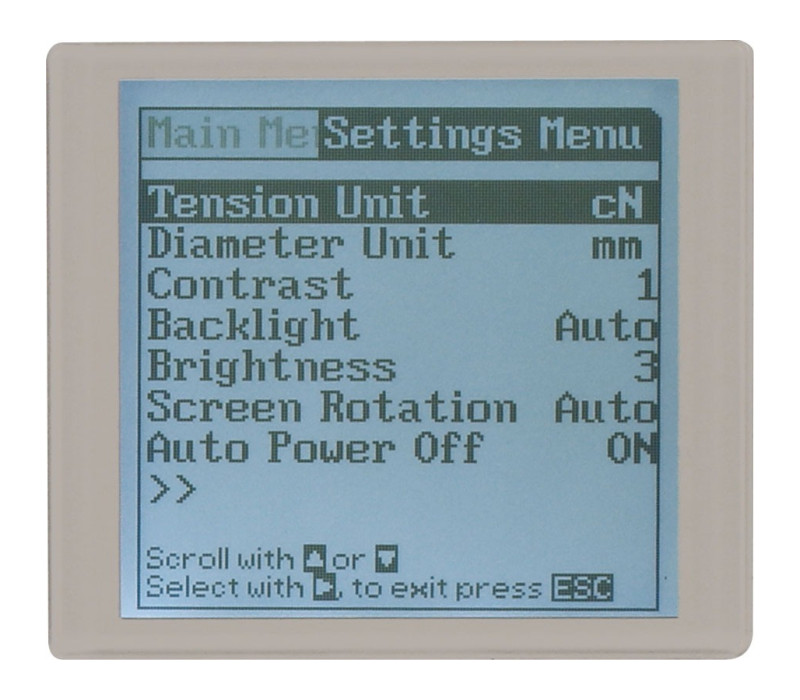Benutzerfreundliches LCD mit Volltext- Display, einige Funktionen können Passwort geschützt werden