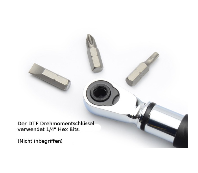Digitaler Drehmomentschlüssel für Hex Bits