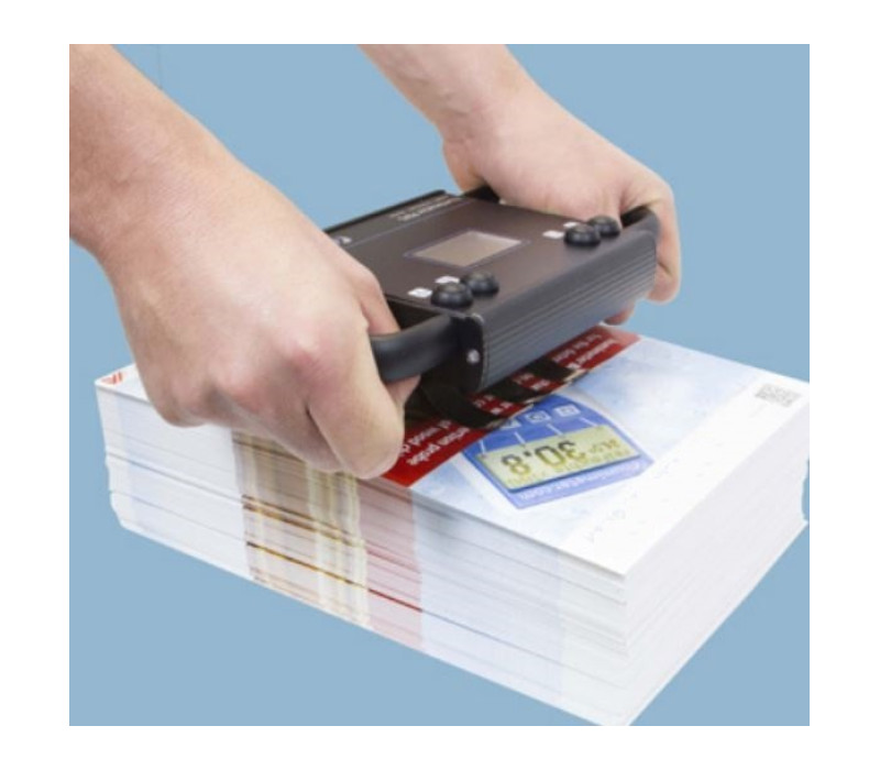 PF5 Papierstapel Feuchtemessung