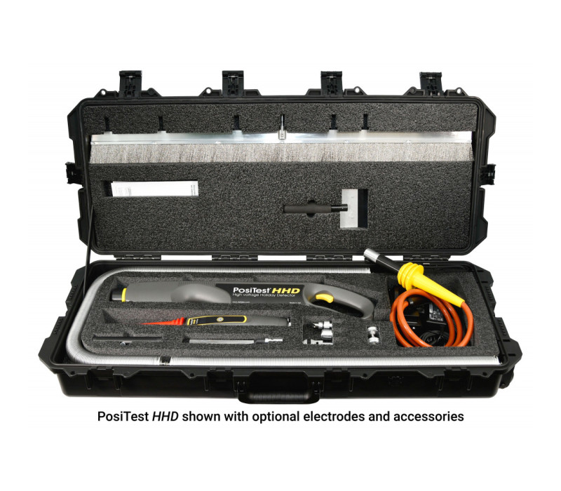 Das abgebildete Kit enthält optionale Elektroden und Zubehörteile