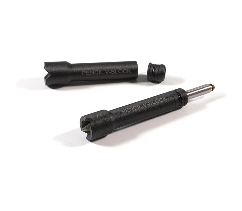 V-Block-Zubehör für Pencil Transducer