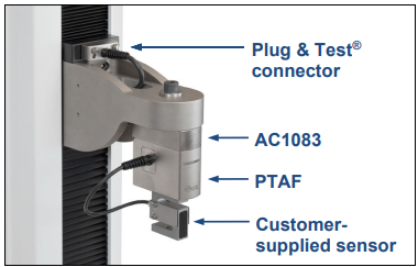 Sensor in Verwendung