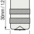 POSITECTOR 6000 FXS, Abmessungen der Sonde